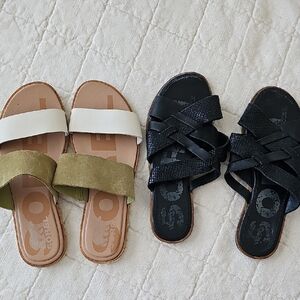 Sorel Leather Summer Sandals